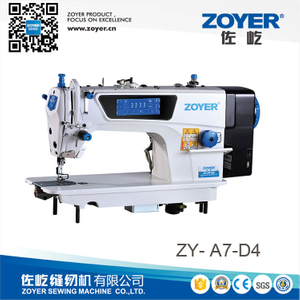 ZY-A7-D3 Zoyer Structure de la parole Touchez Direct Direct Direct Auto Tondeuse haute vitesse Lockstitch Machine à coudre industrielle