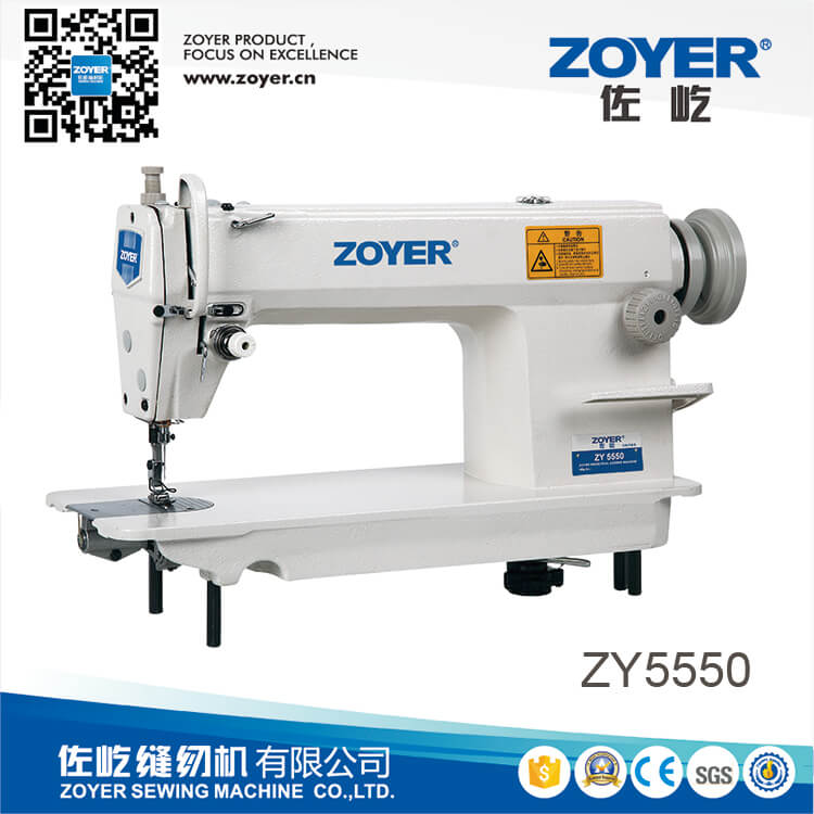 Machine à coudre industrielle de Zy5550 Zoyer à haute vitesse
