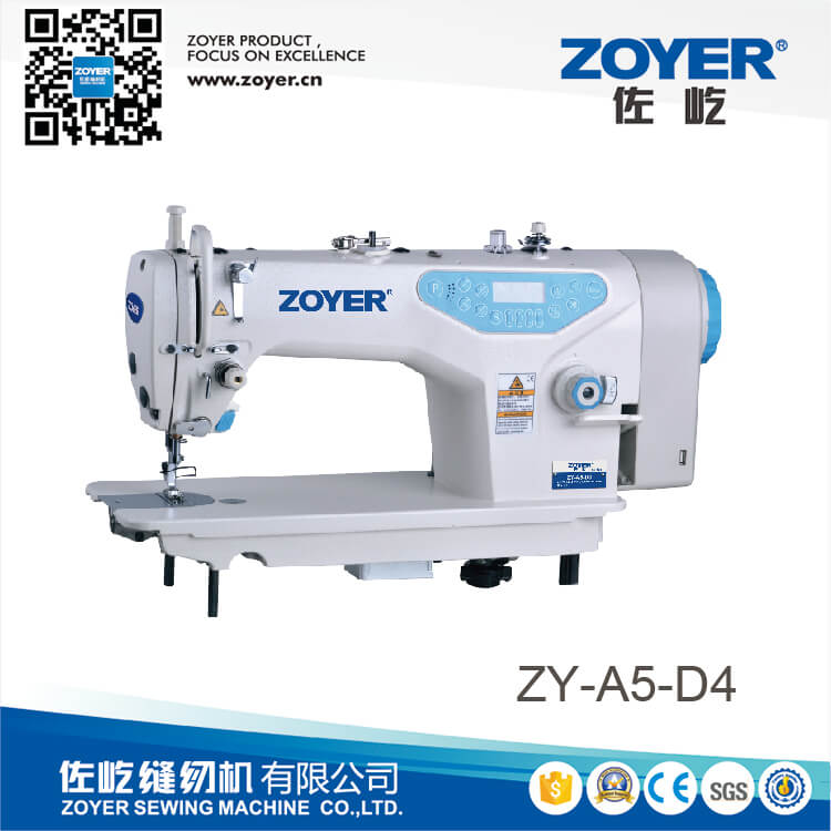 ZY-A5-D3 Zoyer parlant Direct Direct Direct Auto Tondeuse à haute vitesse Lockstitch Machine à coudre industrielle