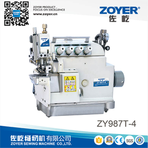 ZY987T-4 ZOYER EX Série 4-Fil au lit du cylindre de fil et d'alimentation inférieure